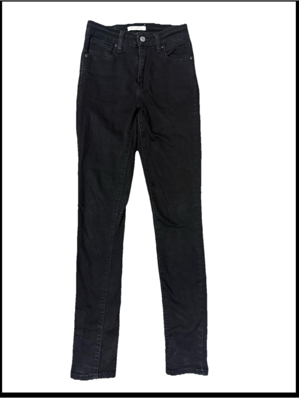 Women’s Skinny Levi Size 26/2 Jeans Denin Dark Wash